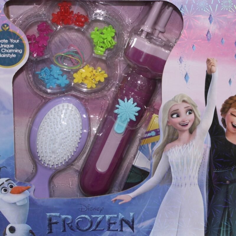 Coffret Coiffure Frozen pour Enfant – Kit Tressage et Accessoires Cheveux