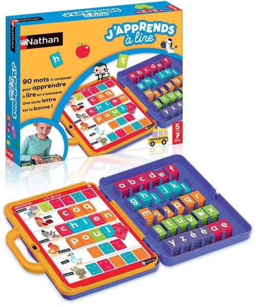 J’Apprends à Lire Nathan – Jeu Éducatif pour Apprendre à Lire 5-7 Ans