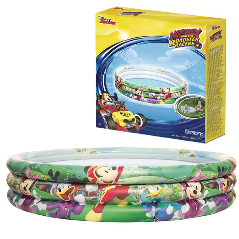 Piscine Gonflable Mickey Roadster Racers – 122 x 25 cm