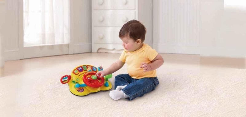 VTech Baby – Vroum Vroum des découvertes – Tableau de bord interactif pour bébé