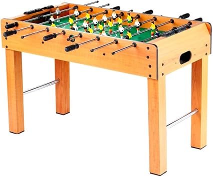 Table Baby-Foot en Bois – Jeu de Football de Table pour Enfants