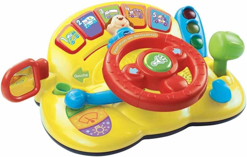 VTech Baby – Vroum Vroum des découvertes – Tableau de bord interactif pour bébé