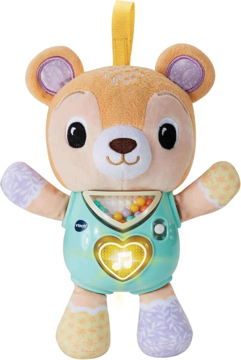VTech Baby Sleepy Sounds Baby Bear – Peluche Musicale Apaisante avec Veilleuse Dès la Naissance