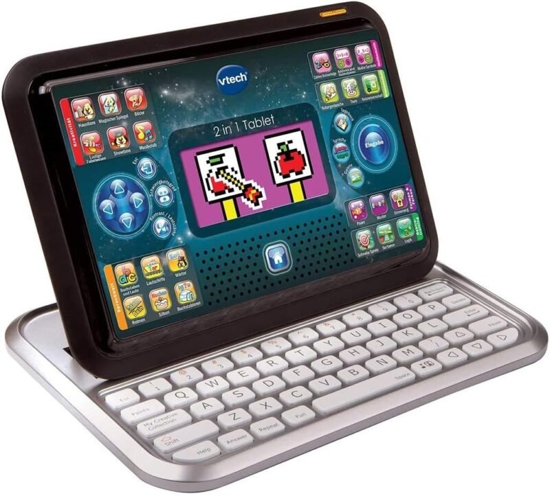 VTech Ordi-Tablette Genius XL Color – Ordinateur Éducatif 2-en-1 pour Enfant de 5 à 8 Ans