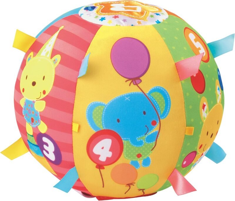 VTech Balle d’Activités Bébé – Balle Sensorielle Éducative Colorée