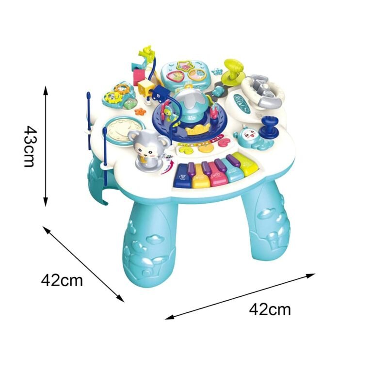 Table d'Activités Musicale et Éducative pour Bébé – Piano, Jeux d'Éveil et Jouets Interactifs