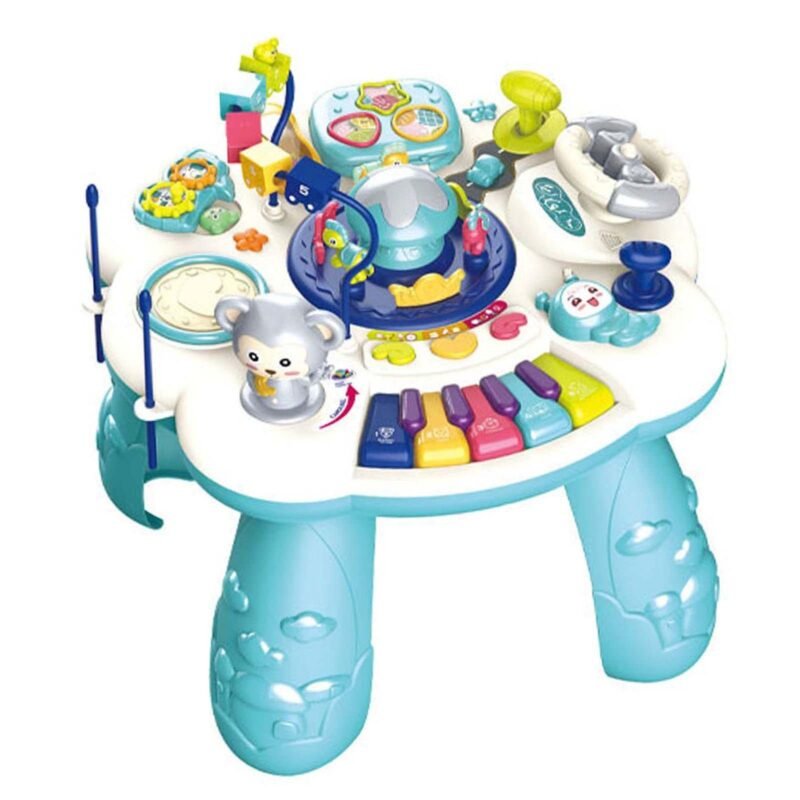 Table d'Activités Musicale et Éducative pour Bébé – Piano, Jeux d'Éveil et Jouets Interactifs