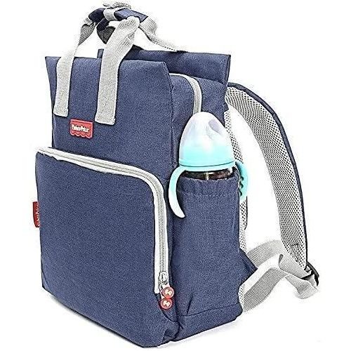 Sac à langer Fisher-Price pratique pour bébé en tissu bleu