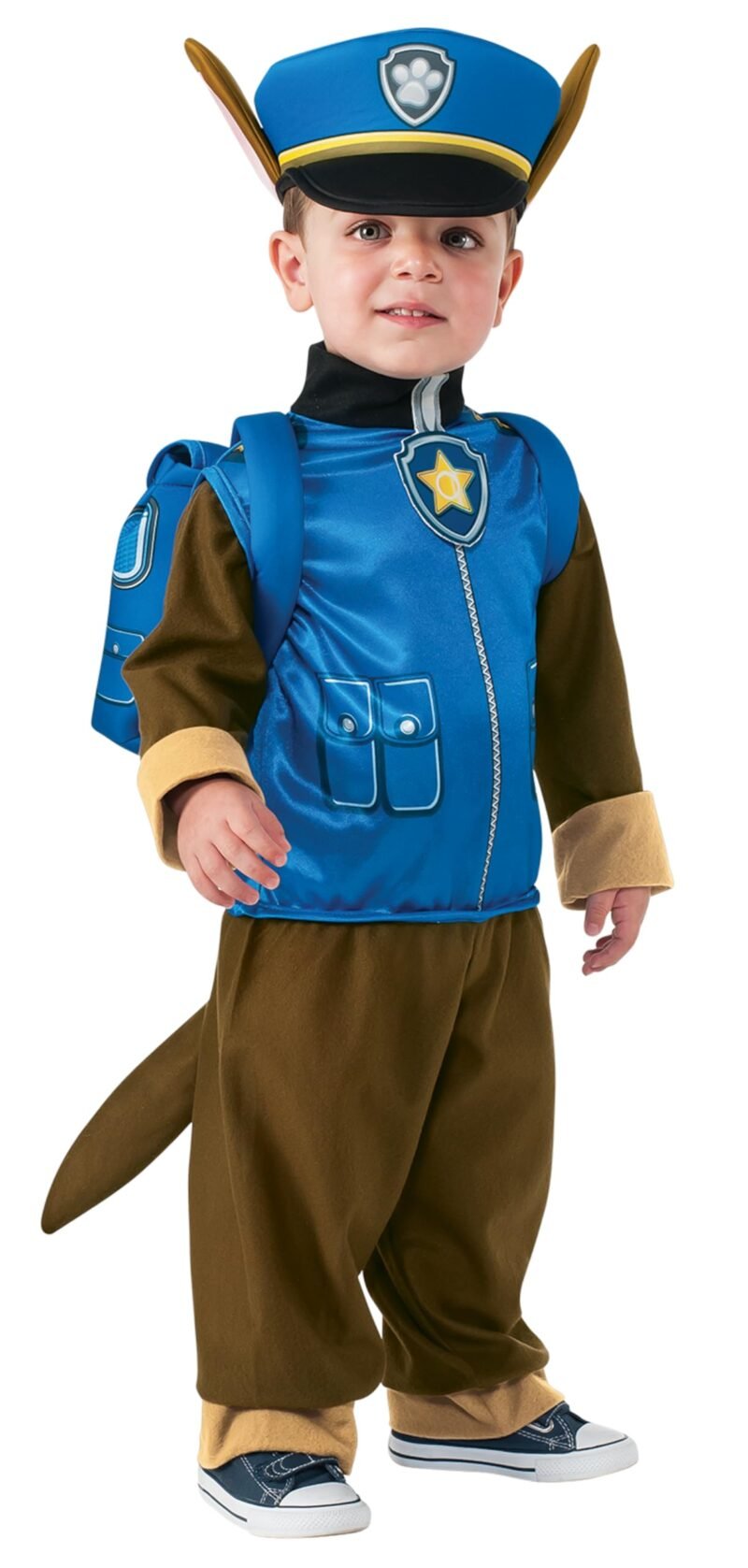 Déguisement Chien Policier Bleu pour Enfant avec Casquette et Queue