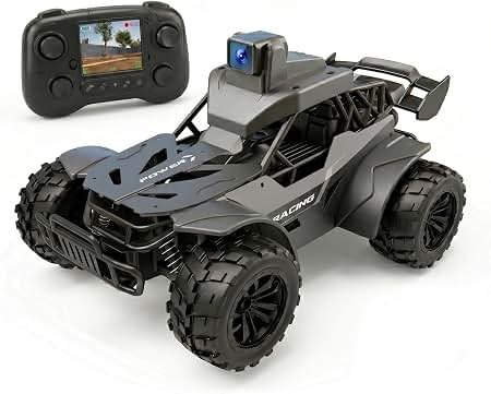 Voiture Tout-Terrain RC avec Caméra HD, Écran Intégré et Télécommande Wi-Fi
