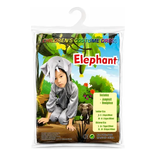 Déguisement Éléphant pour Enfant – Costume Animal avec Capuche