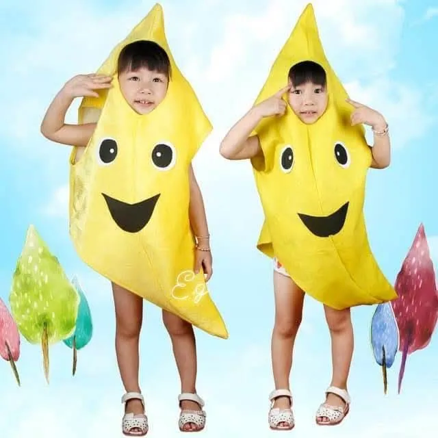 Déguisement Banane Jaune pour Enfant – Costume Fantaisie
