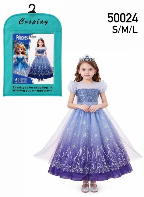 Déguisement Princesse pour Fille – Robe Bleu