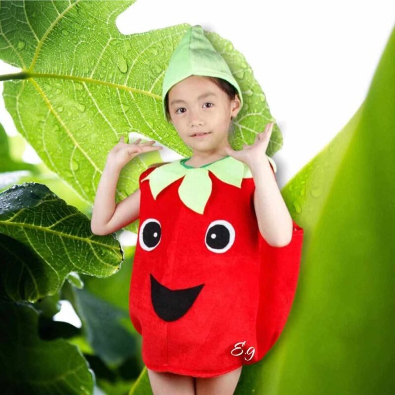 Déguisement Costume Piment Rouge pour Enfant